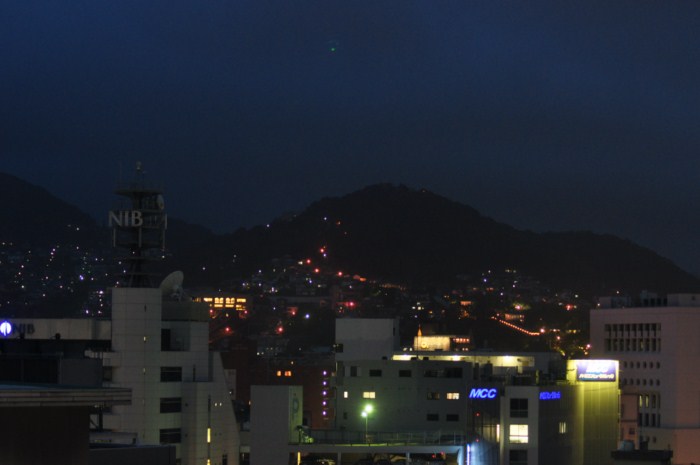 Nagasaki at night